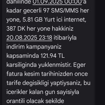 Yanlış Bilgilendirme Sonucu Beklenmedik Yüksek Fatura Ve Mağduriyet