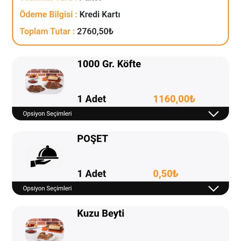 Yanlış Fiyatlandırma Ve Eksik Ürünle Soğuk Yemek Deneyimi