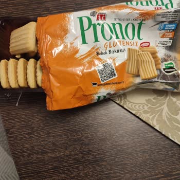 Eti Pronot Glutensiz Bebek Bisküvisinde Bozuk Ve Yanık Tat Sorunu