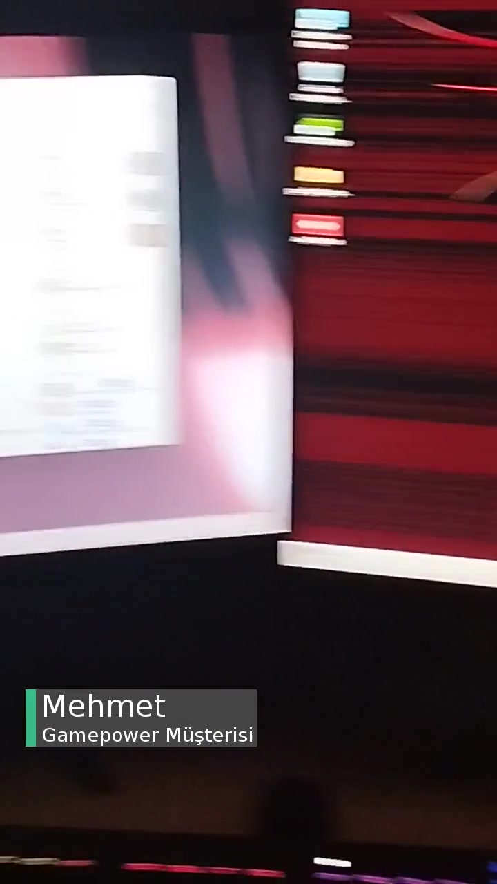 Gamepower Ekranda Çıkan Kırmızı Bozulmalar! videonun kapak resmi
