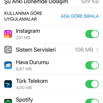 Kullanılmayan İnternet Paketinin Erken Bitmesi Ve Sorunun Çözülememesi