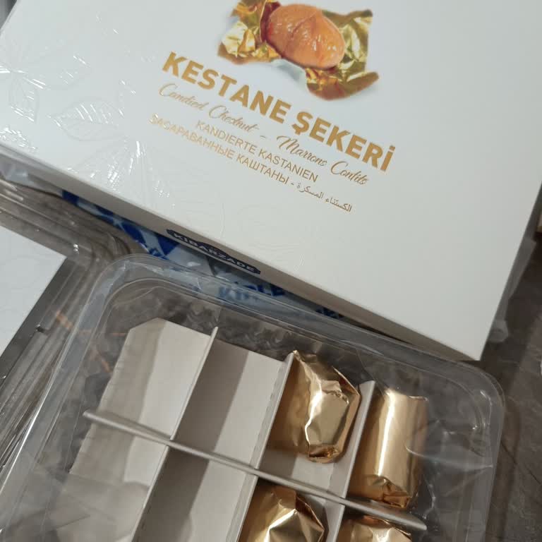 Kibarzade Kestane Şekeri Ambalajı Tüketiciyi Yanıltıyor