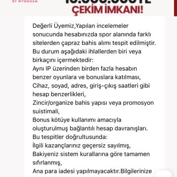 Ramadabet Çekim Talebim Gerekçesiz Silindi Param Yatırılmadı