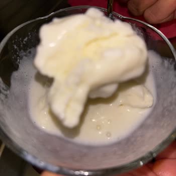 Aldığım Dondurmada Pütürlü Yapı Ve Kötü Tat Sorunu