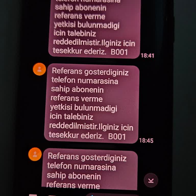 MSB 30 Tarifesinde Referans Hakkım Engellendi, Mağduriyet Yaşıyorum