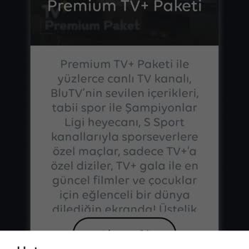Aboneliğim Aktif Olmasına Rağmen TV Plus Premium'u Kullanamıyorum