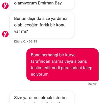 Siparişim Gelmedi Ücretim İade Edilmedi Mağduriyetim Giderilmiyor