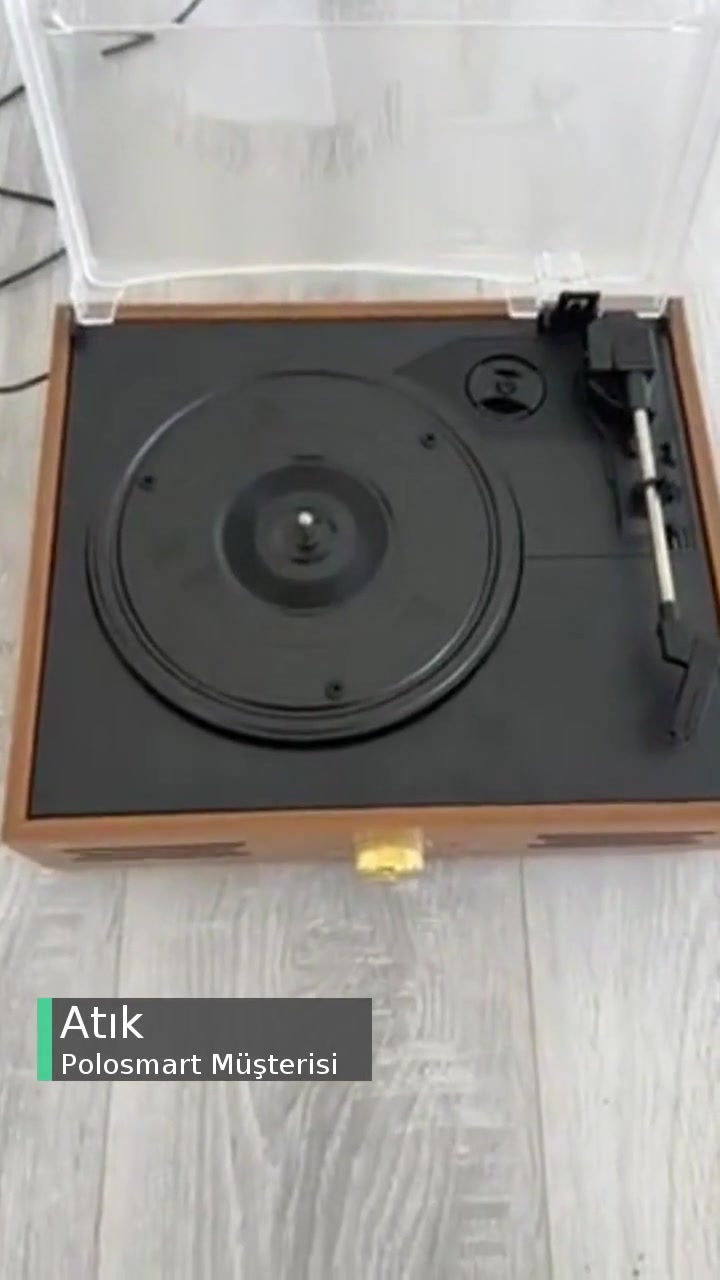 Polosmart Plak Çalar Sesi Çok Az Çıkıyor! videonun kapak resmi