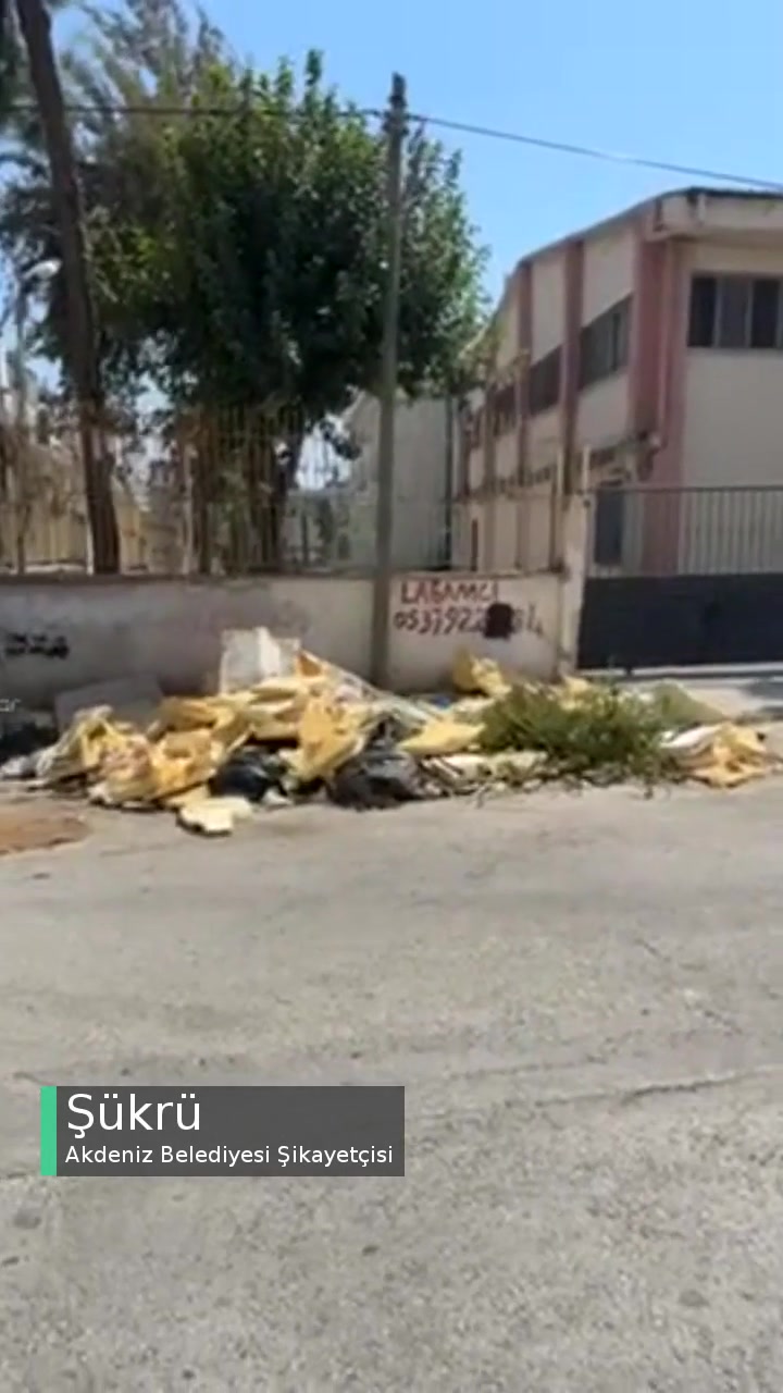 Akdeniz Belediyesi Çöp Ve Çevre Kirliliği videonun kapak resmi