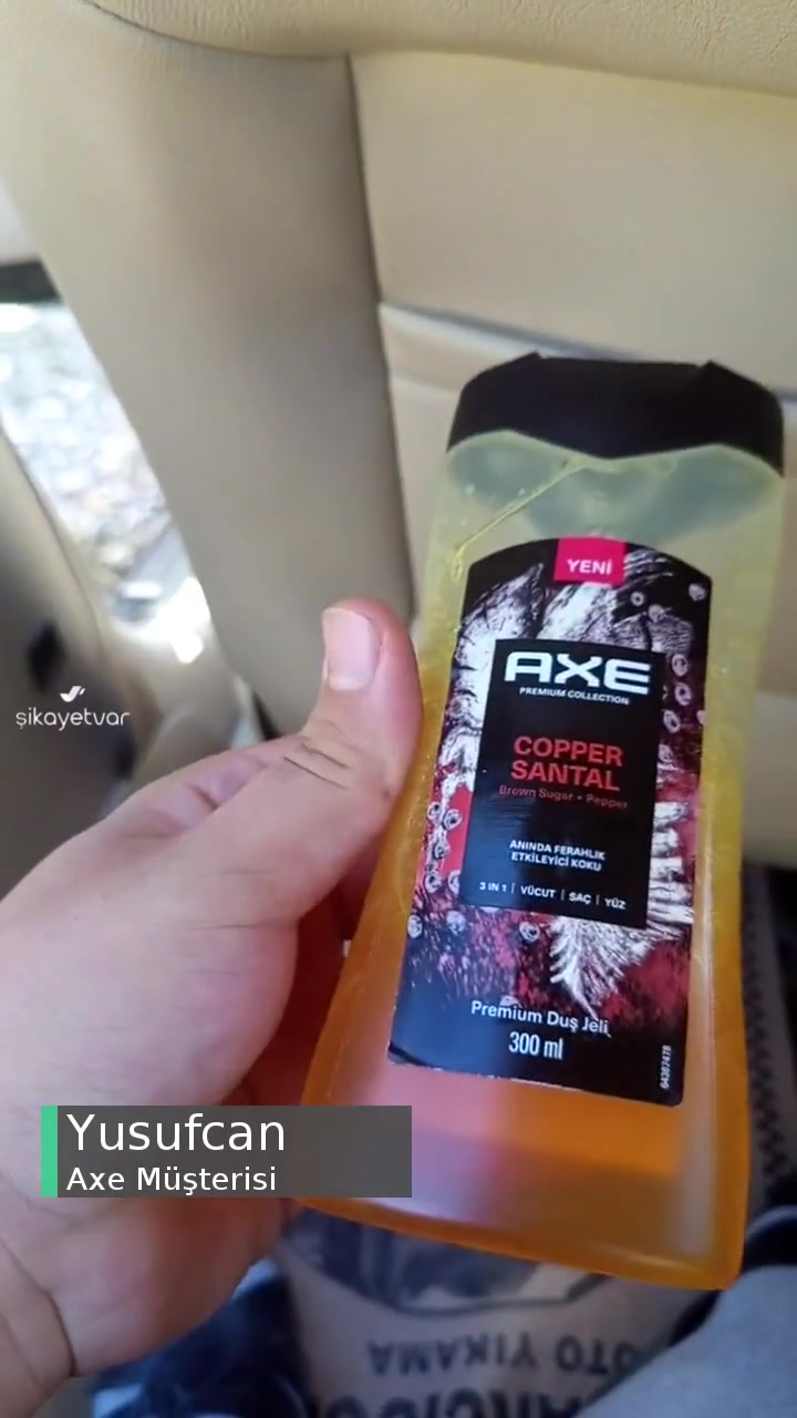 Axe Duş Jeli Etiket Hatası videonun kapak resmi