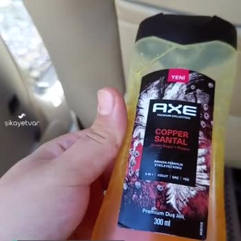Axe Duş Jeli Etiket Hatası