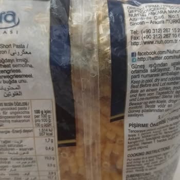 Aldığım Makarnada Küf Şoku: Mağduriyetimin Giderilmesini İstiyorum