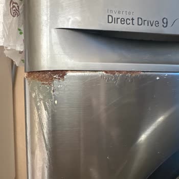 Yeni Alınan Çamaşır Makinesinde Kısa Sürede Paslanma Sorunu