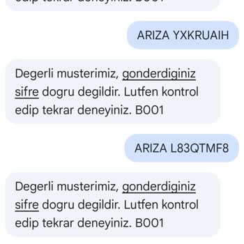 Arıza Sonrası Sunulan 2 GB İnternet Paketi Aktif Edilemiyor