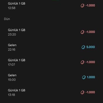 Kim 1 GB İster Uygulamasında Puanlarım İzinsiz Olarak Başkasına Aktarıldı