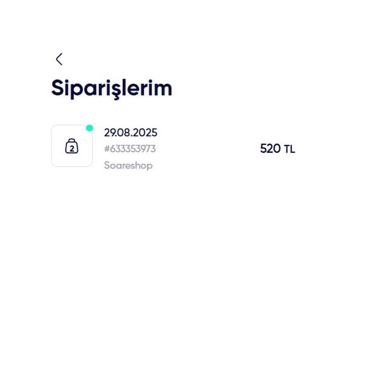Siparişim Ne Kargoya Verildi Ne De Yanıt Aldım: Paramın İadesini İstiyorum