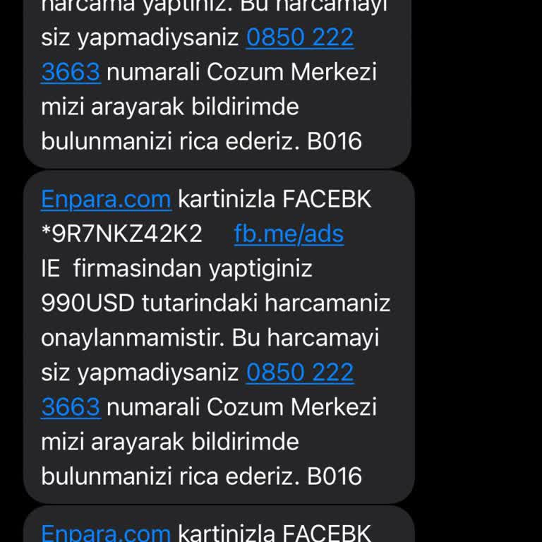 Bilgim Dışında Kartımdan Yüksek Tutar Çekildi!