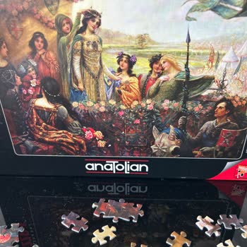 Anatolian Puzzle 3000 Parça Modelde Kesim Hatası Ve Yamukluk Sorunu