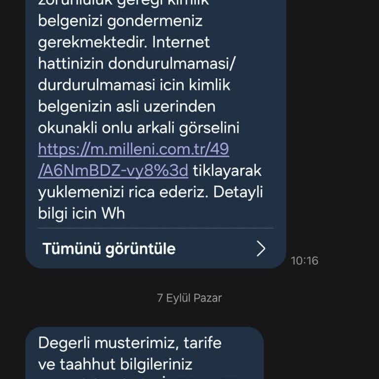 Millenicom Faturasına Gizli Kurulum Ücreti Ve Ulaşılmaz Müşteri Hizmetleri