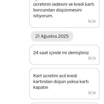 Kredi Kartı Kullanım Ücreti İadesinde Çifte Standart Mağduriyeti
