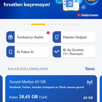 Sosyal Medya Kotası Yanlışından Dolayı Paket Aşımı Ve Ek Ücret Mağduriyeti