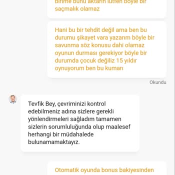 Ganobet'te Bonus Bakiyesinin Bilgi Verilmeden Ana Paraya Aktarılması Ve Kazanç Kaybı