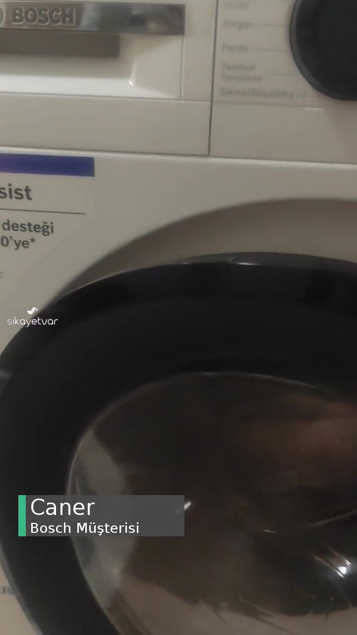 Bosch Çamaşır Makinesi Sorunu videonun kapak resmi
