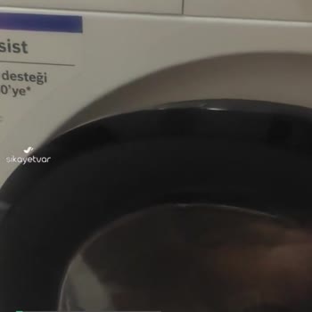 Bosch Çamaşır Makinesi Sorunu