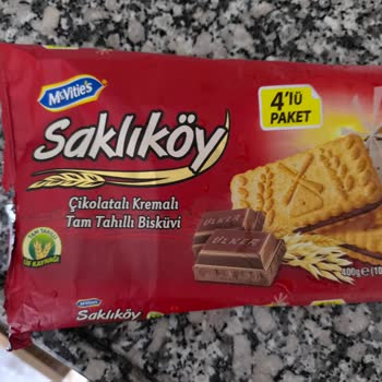 Ülker Saklıköy Ürününde Yabancı Cisim Çıktı, Dilime Battı!