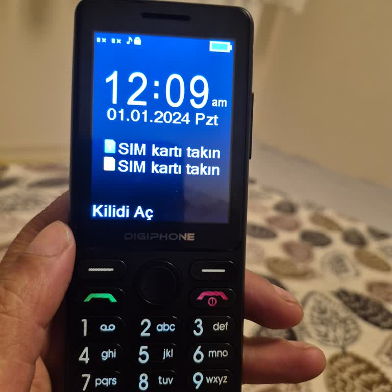 Digiphone S600 İlk Günden Beri Sim Kartı Takın Hatasıyla Kullanılamıyor