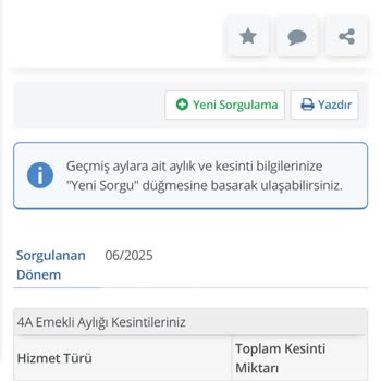 SGK Maaşında Açıklanamayan Kesinti Ve Geri İade Talebi