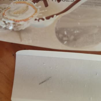 Gıda Ürününde Tel Parçası: Sağlık Riski Ve Güvenlik Endişesi