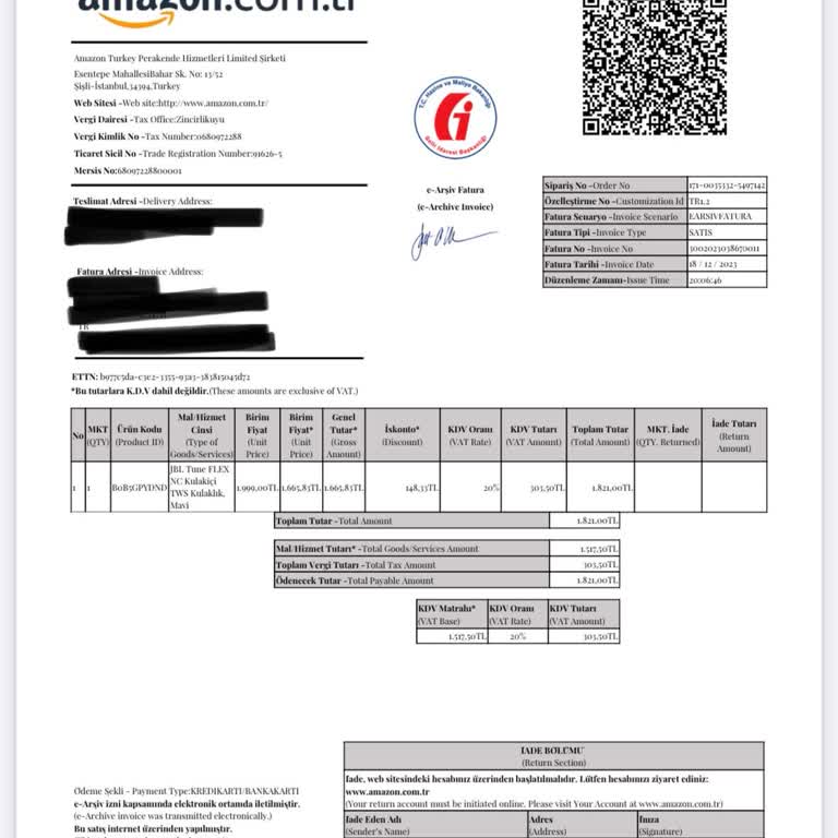 JBL Tune Flex Sağ Kulaklıkta Ses Azalması Ve Kullanım Sorunu