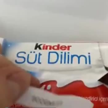 Kinder Süt Dilimi Kodu