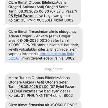 Obilet Uygulamasındaki Teknik Sorun Nedeniyle Bilet İptalinde Mağduriyet Ve Yetersiz İade