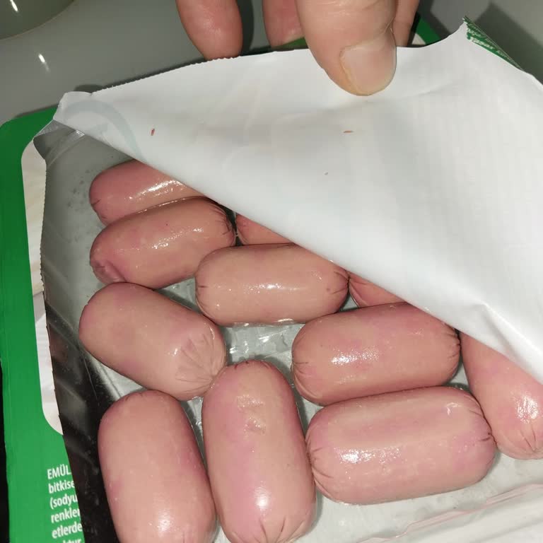 Tarihi Geçmemiş Sosisin Rengi Yeşile Dönmüş