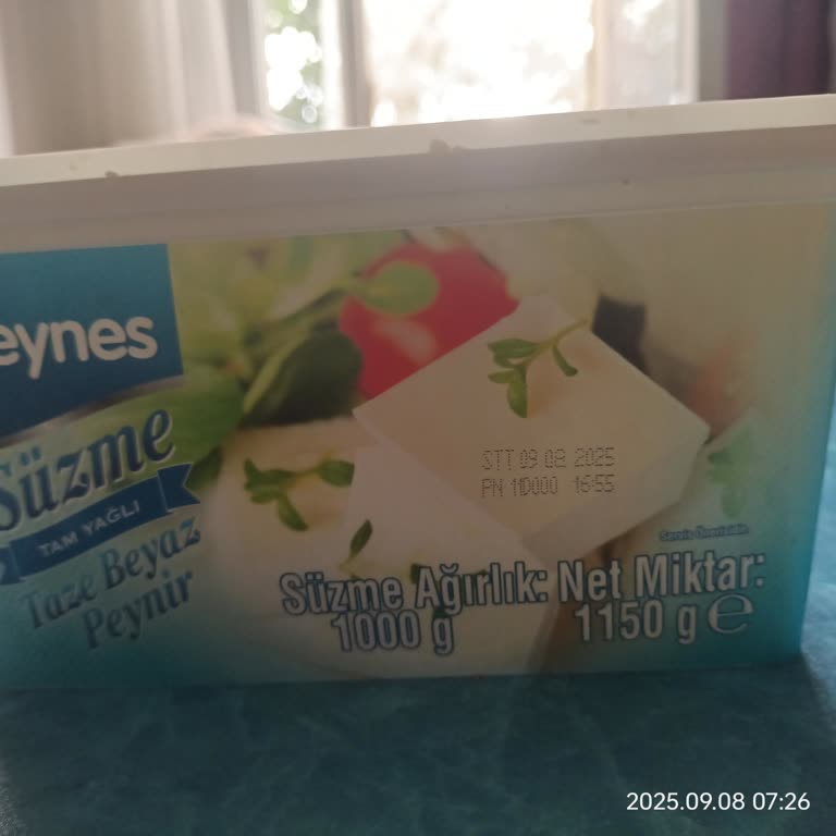 Peynes 1 Kg Süzme Peynirde Sürekli Bozulma Ve Kalite Sorunu