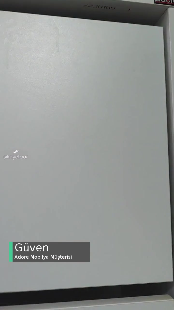 Adore Mobilya Ayakkabılık Parça Temini videonun kapak resmi