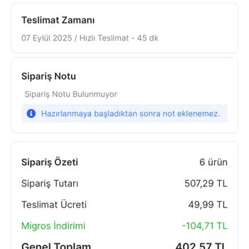 Hızlı Teslimat Ücreti Alınıp Süreye Uyulmuyor
