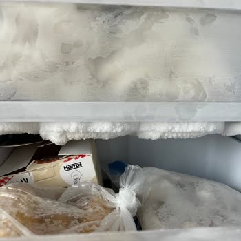 Derin Dondurucu Kapak Bölgesinde Yoğun Buzlanma Ve Yetersiz Müşteri Hizmeti