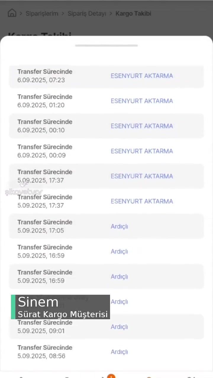 Sürat Kargo Ürünümü Bana Teslim Etmiyor! videonun kapak resmi
