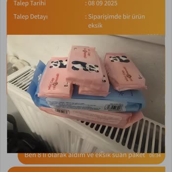 Eksik Gönderilen Ürün Ve Satıcı Güven Sorunu