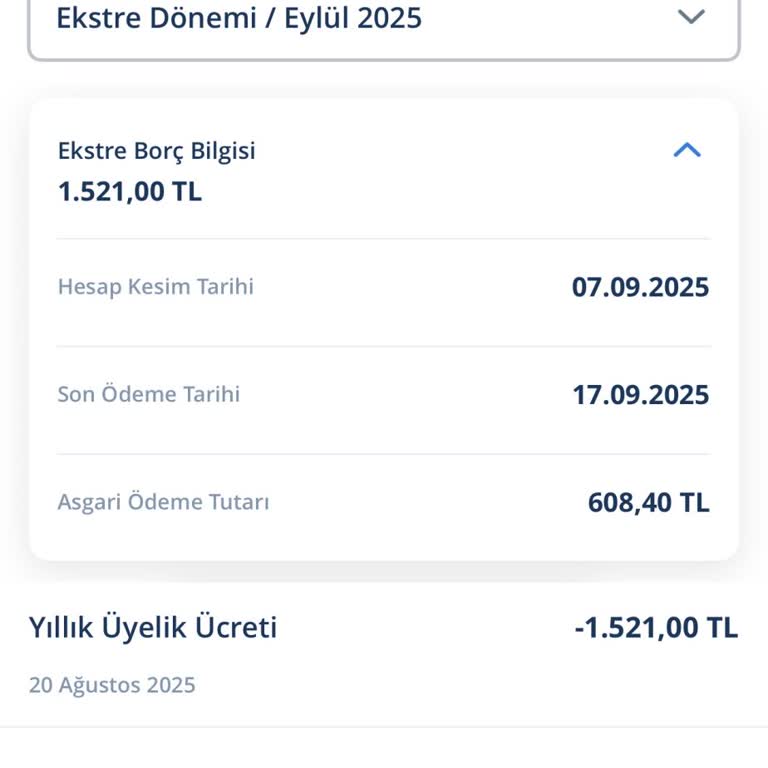 Onaysız Kart Aidatı Ve İade Talebim Göz Ardı Edildi