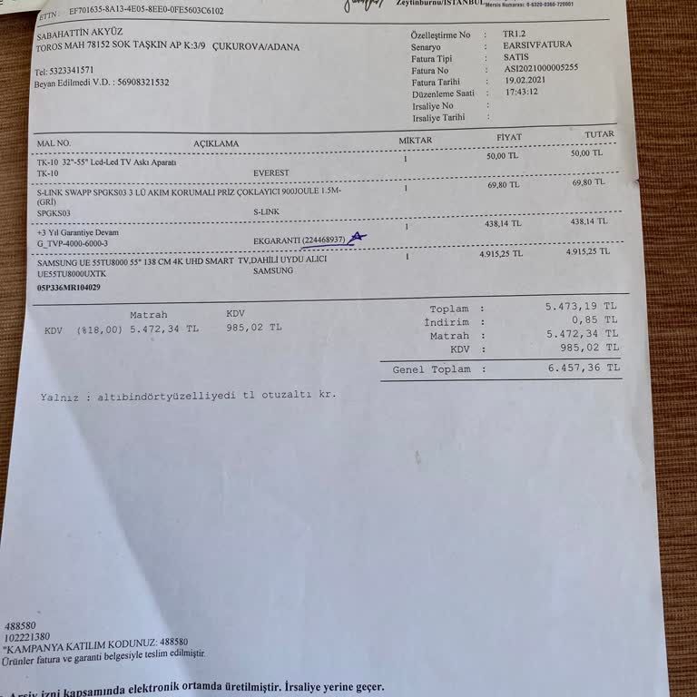 Garantili Televizyonum Arızalandı Ücret Talep Edildi Çözüm Bekliyorum