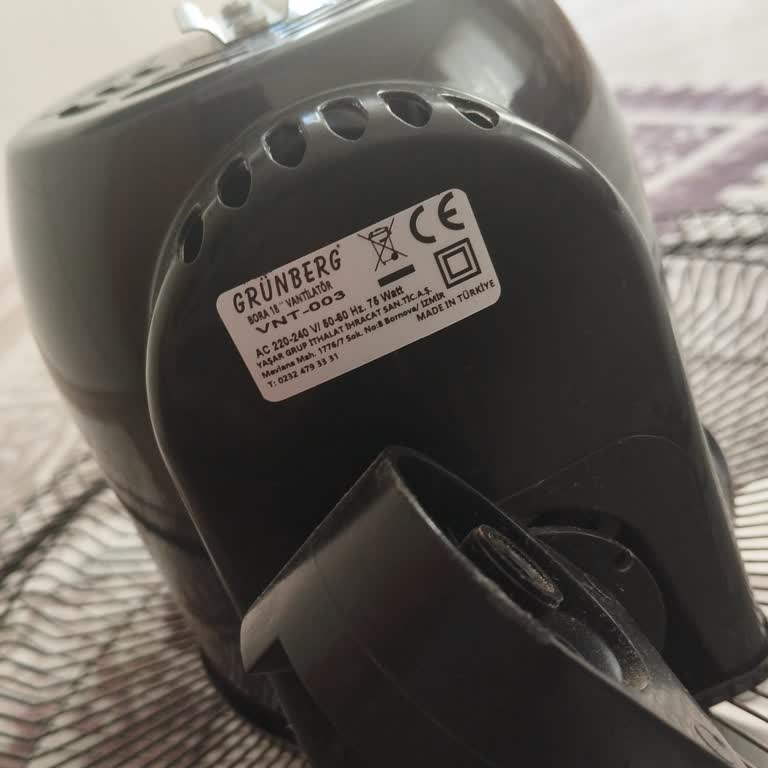 Grünberg Vantilatörde Sürekli Ses Ve Titreme Sorunu