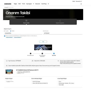 Samsung Televizyonumda Garanti Süresi Sonrası Panel Sorunu Ve Yüksek Onarım Ücreti