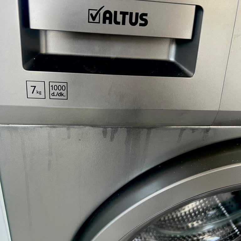 Altus Çamaşır Makinesinde Deterjan Bölmesi Altında Kalıcı Lekeler Oluşuyor