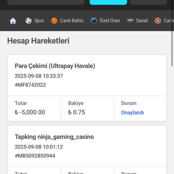 Betkom Hesabımdan Para Çekme Talebim Gerçekleştirilmeyip Bakiyem Silindi