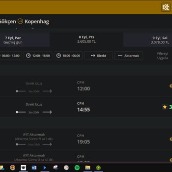 Zor Durumda Fahiş Bilet Fiyatı Uygulaması