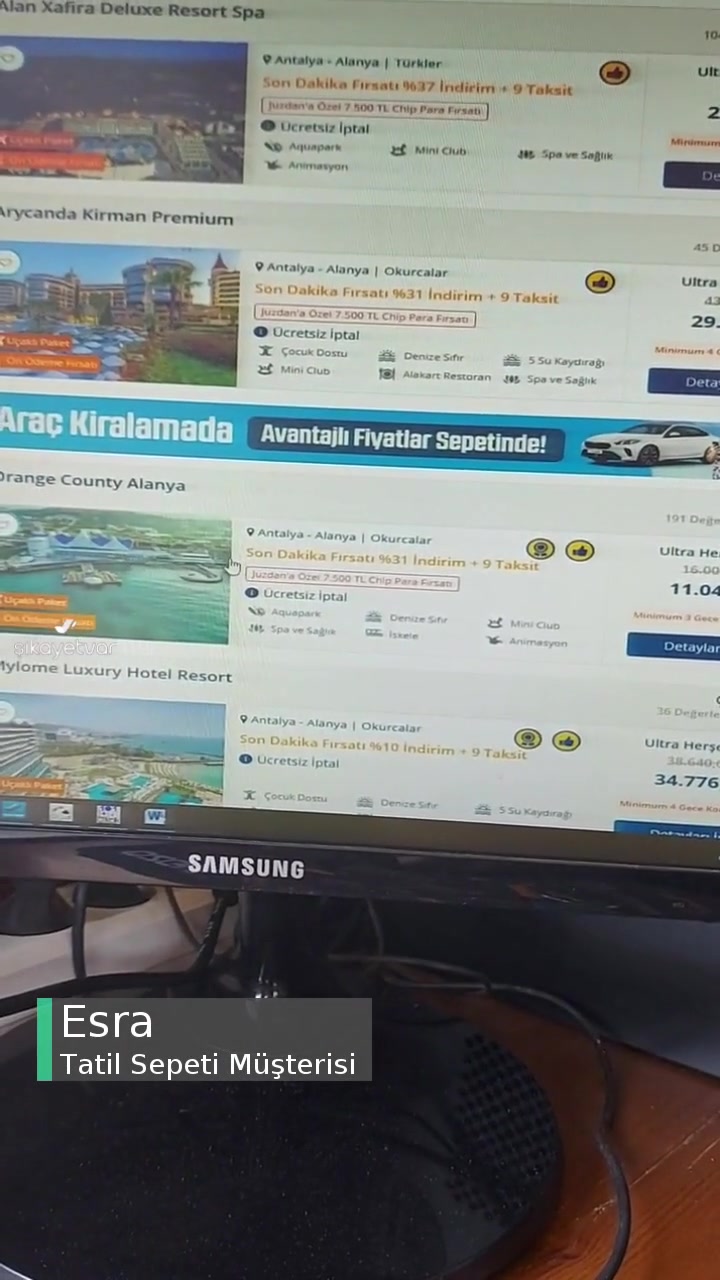 Tatil Sepeti Fiyat Farkı videonun kapak resmi